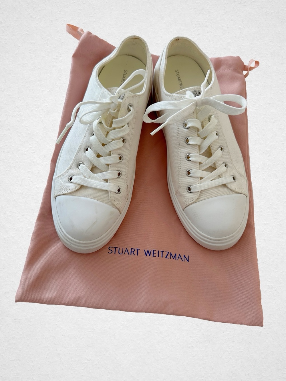Stuart Weitzman Sammy Low-Top Sneakers